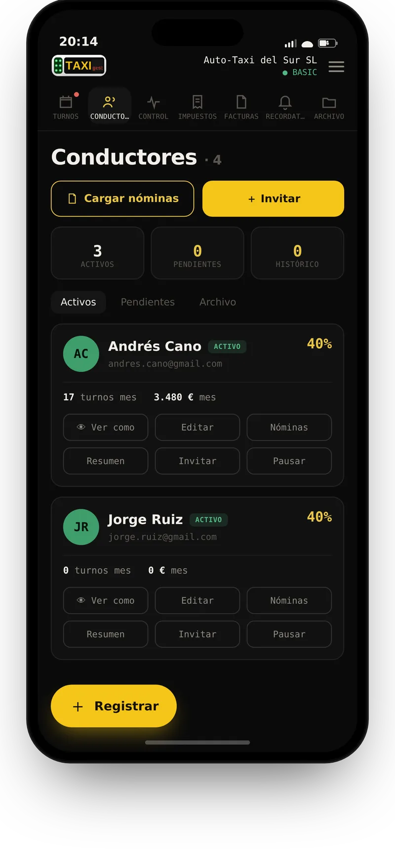 Conductores